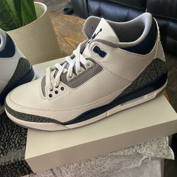 Jordan 3 Midnight navy - Picture 3 of 7
